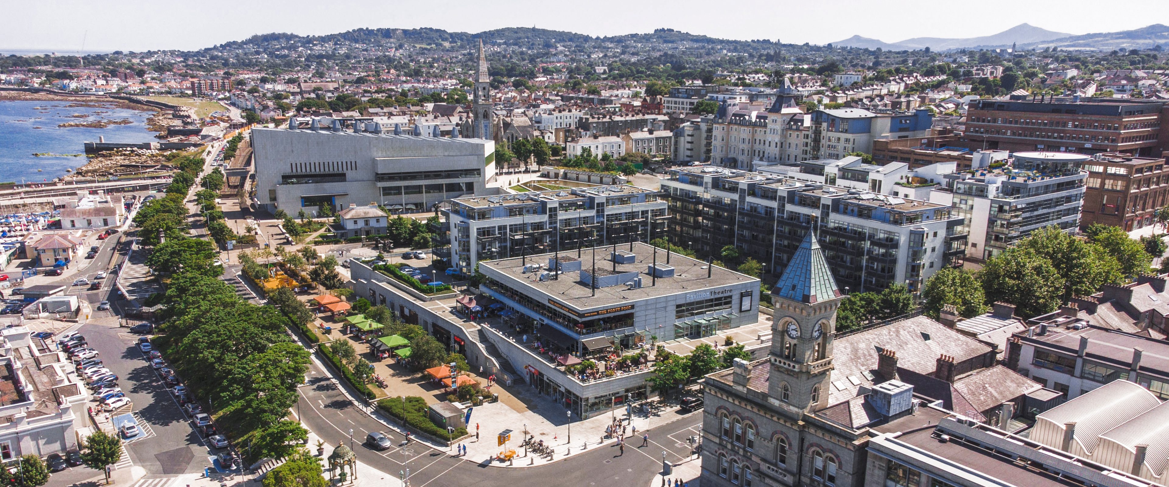 aerial view of dun laoghaire harbor and town 2024 09 30 22 53 00 utc 2